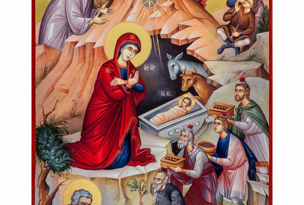 The icon of Jesus’ Birth – Η εικόνα της Γέννησης του Χριστού